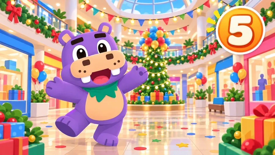 Stemrace level cover: The holiday mall